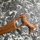African spoon carved 80'S