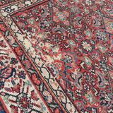 Tapis ancien persan kurde Malayer en longueur 200x490 cm