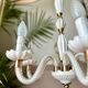 Vintage Murano chandelier in Venetian blown glass