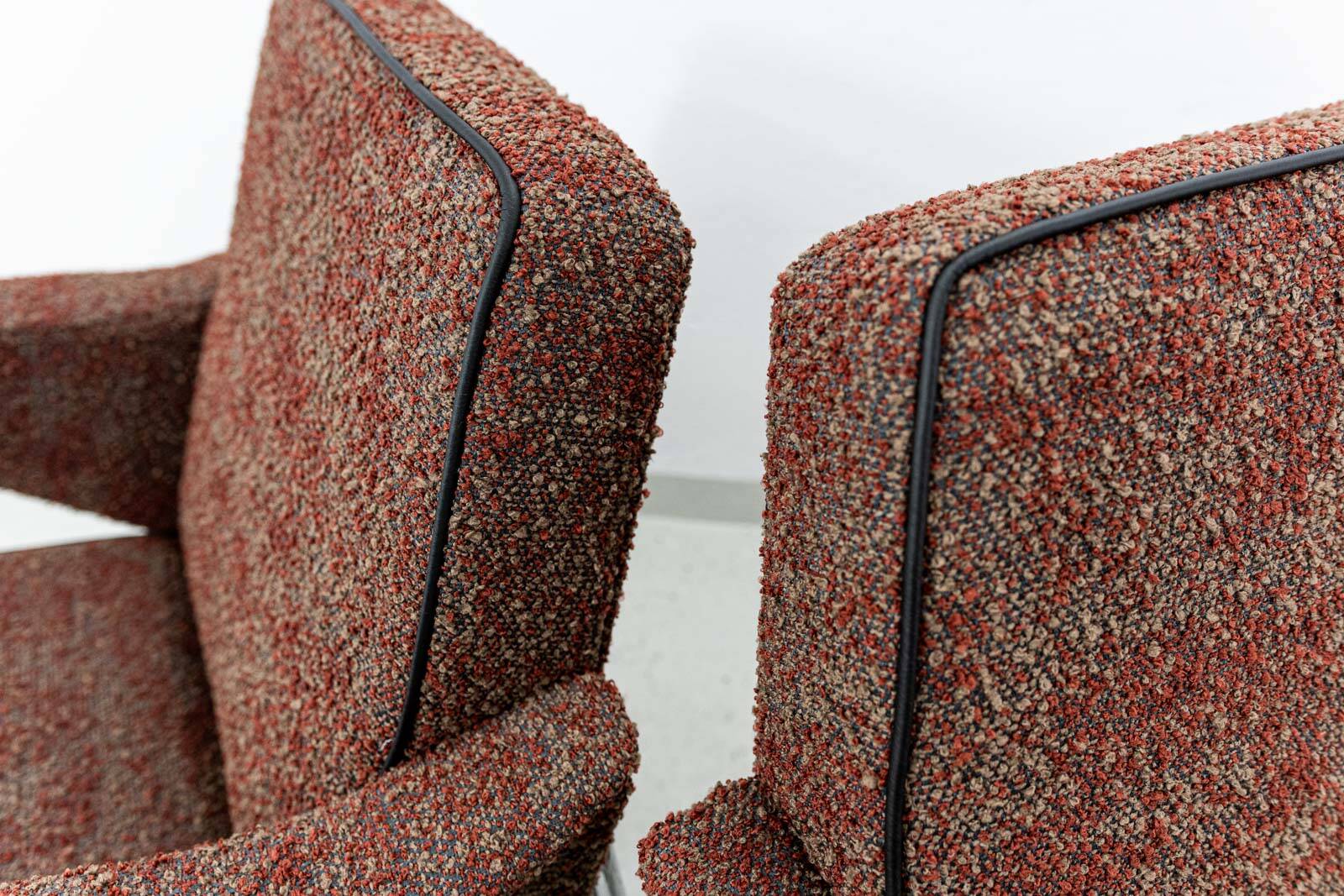 Vintage Armchairs “Bat” Poland, 1960’s, Set Of 2