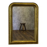 Louis-philippe mirror in golden wood