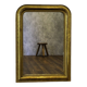 Louis-philippe mirror in golden wood