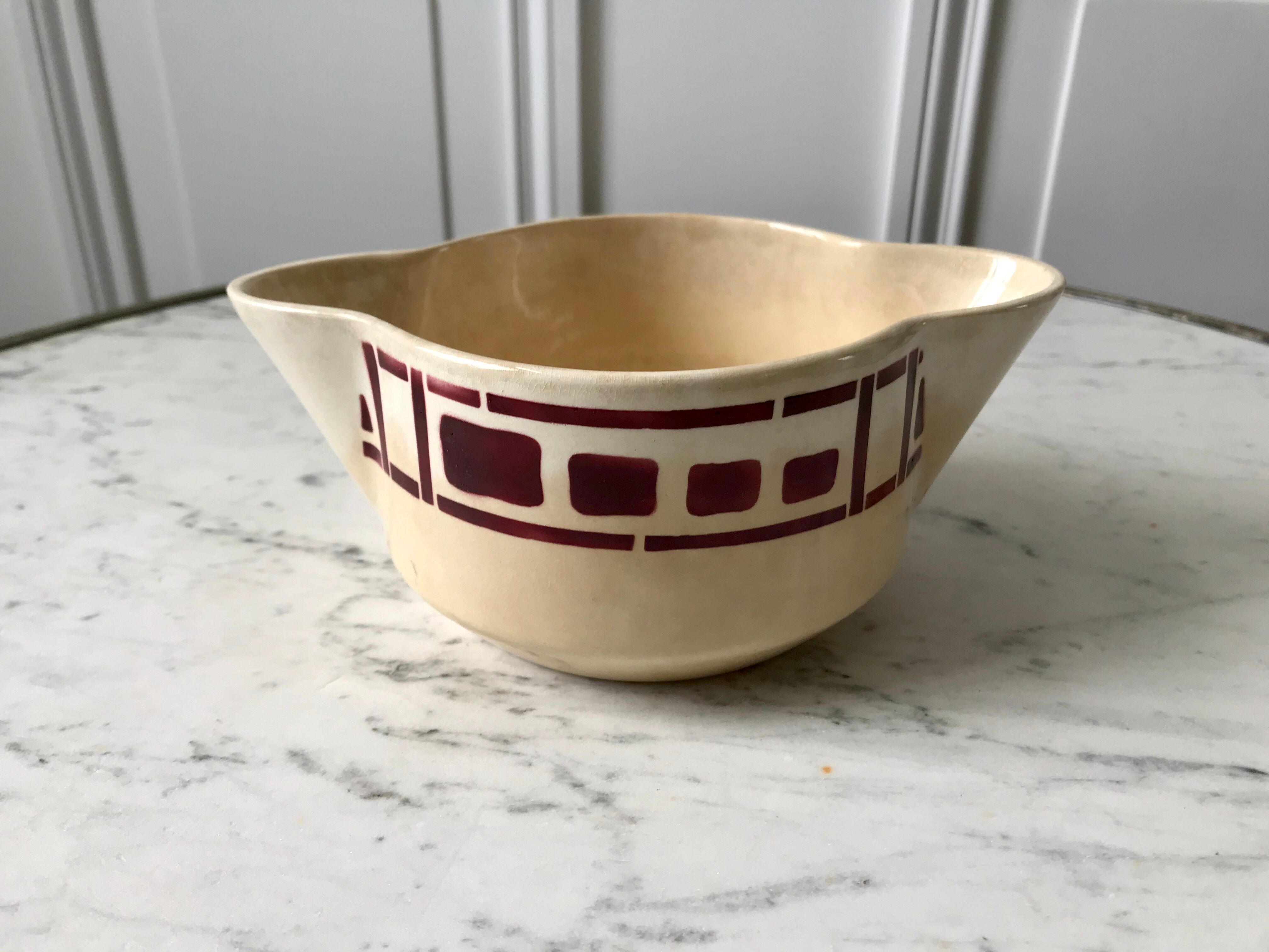 Saucière Badonviller model "Barbizon" 30s