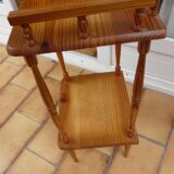 Pitch pine sideboard / shelf / bedside table