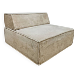 Vintage design seating element modular sofa COR trio