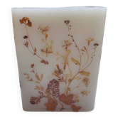 Lampe herbier en cire vintage