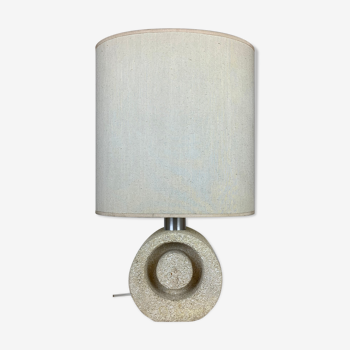 Lampe pierre ronde par Albert Tormos années 70