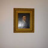 Oil on canvas the genthomme