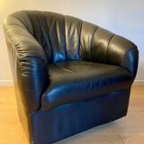 Black armchair
