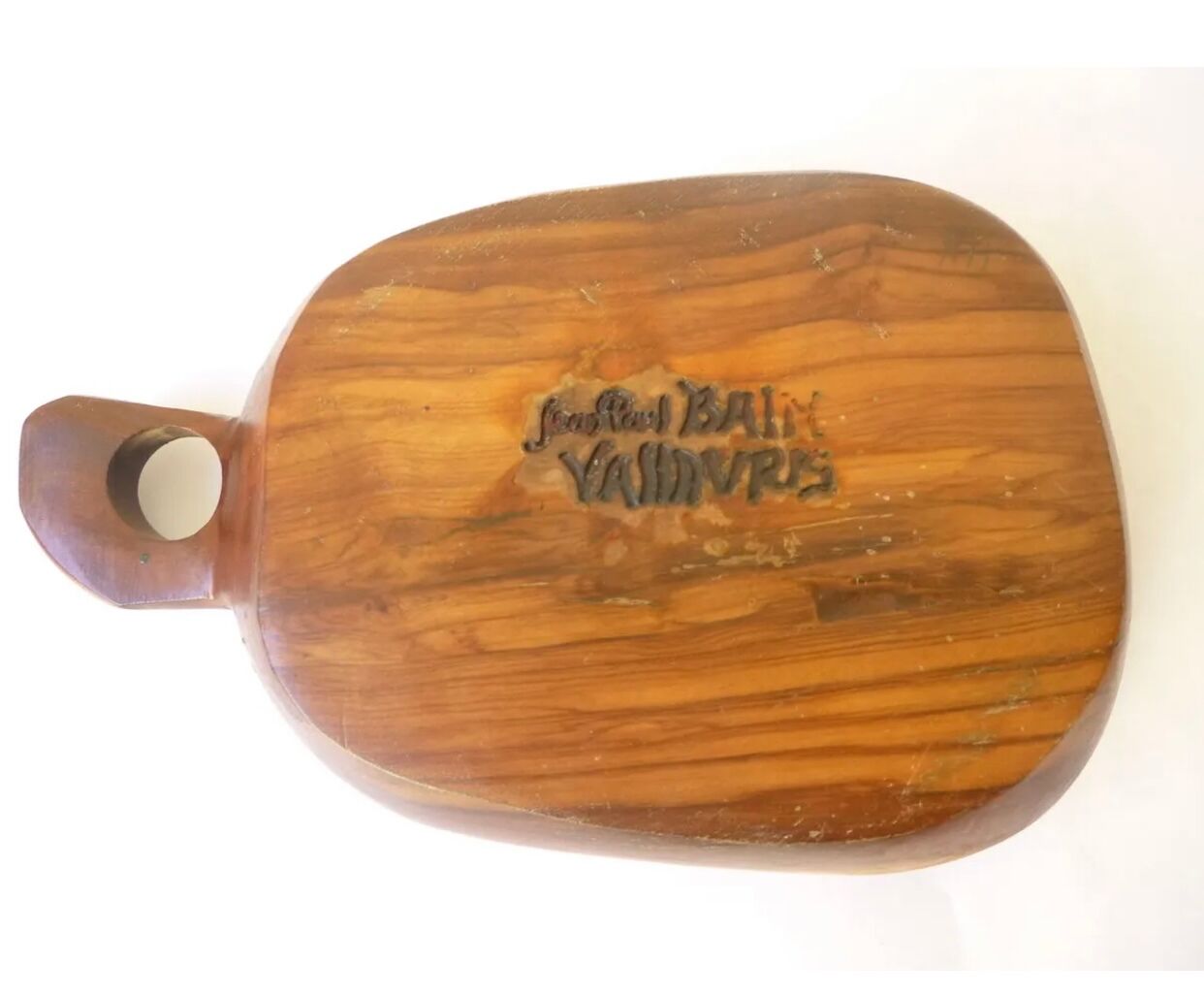 Wooden trinket bowl pear
