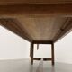 Oak farmhouse table, 1950s