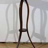 Small Mahogany Pedestal Table, Louis XVI Style – 1900