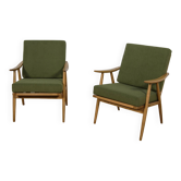 Fauteuils Mid-Century Modern de TON, Tchécoslovaquie, années 1960, ensemble de 2