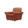 Fauteuil en cuir, design danois, années 1960, production : Danemark
