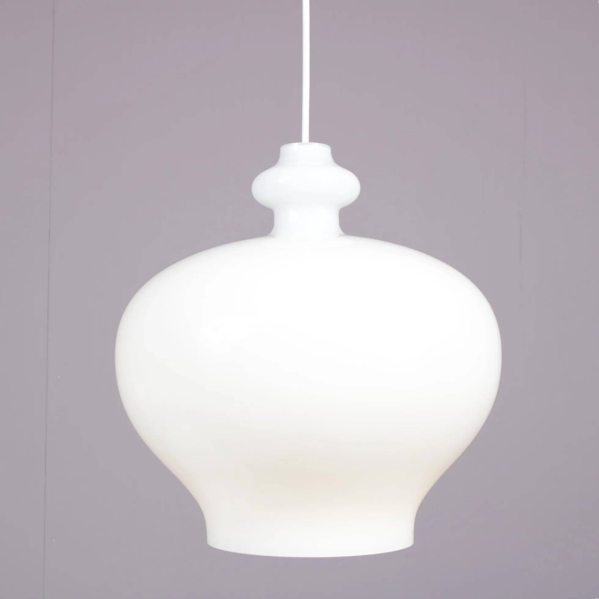 1960s hanging lamp by Hans Agne Jakobssen for Markaryd, Sweden