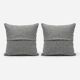Set of 2 vintage Turkish cushion covers 51x51 cm