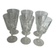 6 water glasses
