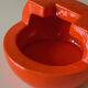 Vintage orange ashtray