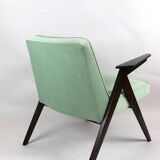 Light Green Bunny Armchair by Józef Chierowski, 1970s