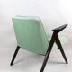 Fauteuil Bunny Vert Clair par Józef Chierowski, 1970s
