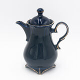 Coffee service, cobalt porcelite, Pruszków, 1960s