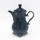 Coffee service, cobalt porcelite, Pruszków, 1960s