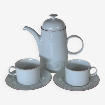 Melitta Jeverland porcelain cups and jug