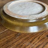 Glazed ceramic wall plate, 1960s
