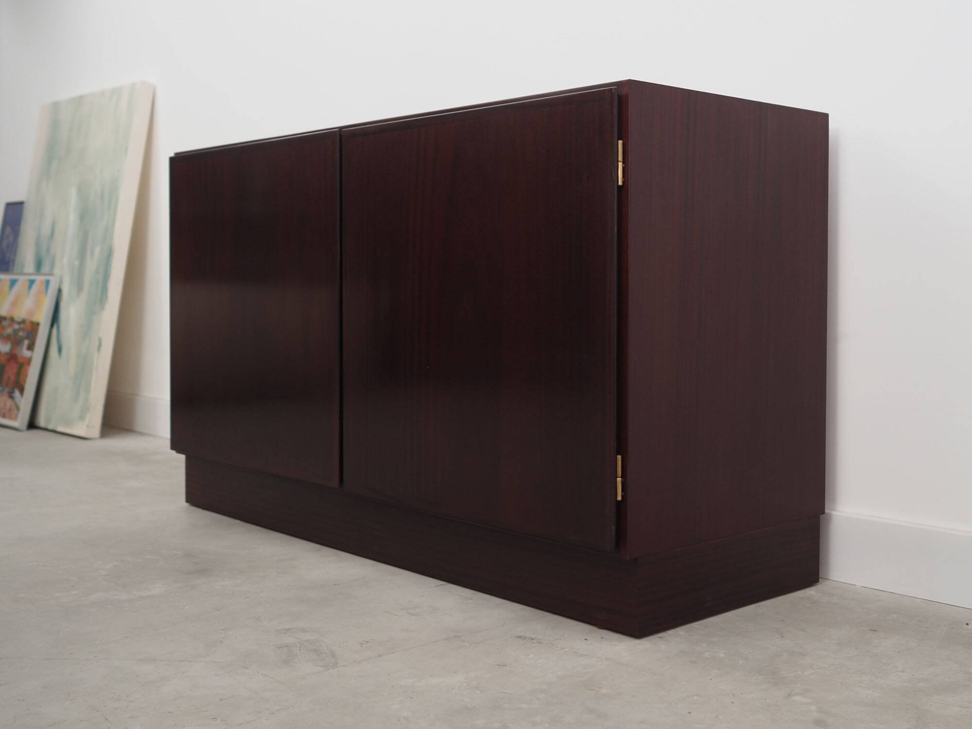 Mahogany cabinet, Danish design, 1960s, manufacturer: Omann Jun