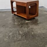 Vintage teak Hi Fi or Tv trolley