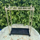 Umbrella holder XIX in brass and cast iron