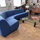 Modular vintage "tappo" bench from the 70s.