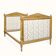 19th century Louis XVI style carved and painted daybed bed frame