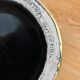 Ceramic jug Marius Giuge — black and gold decoration — Vallauris — 1950s