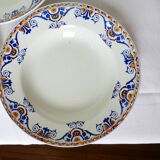 3 vintage deep plates from Moulin des Loups and Hamage St Gast 220525