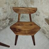 Pair of brutalist chairs from the 70s