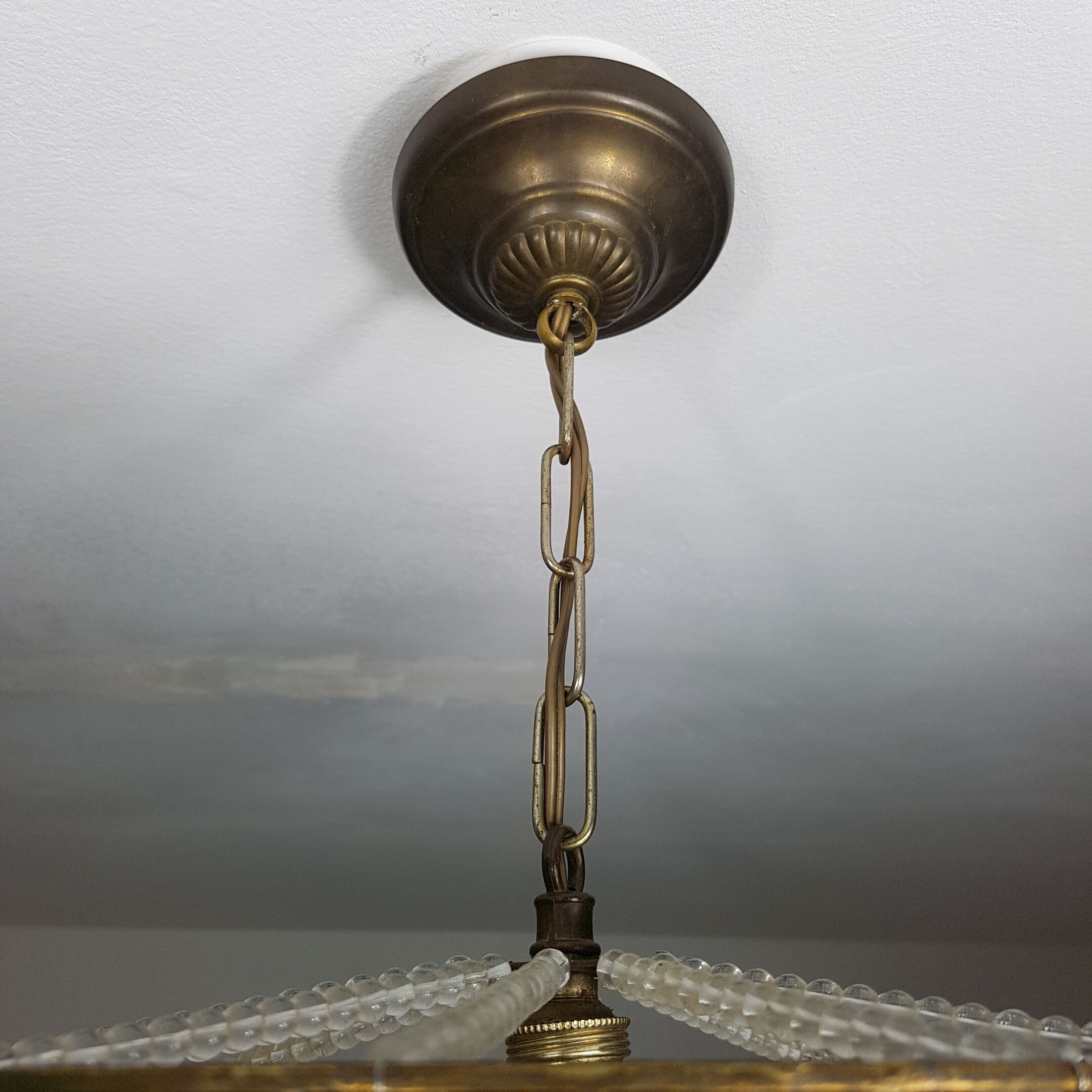 Gloss 2-row Crystal pendants