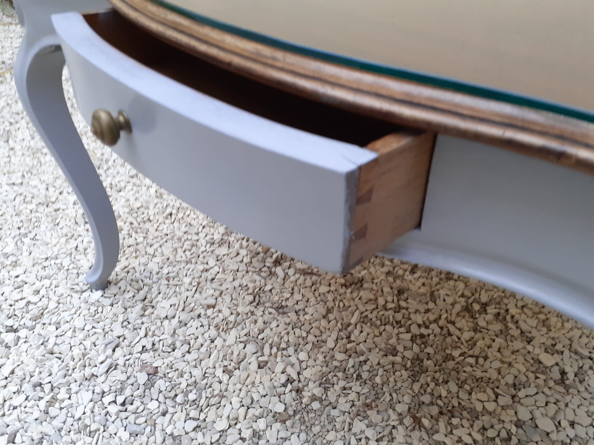 Rosewood desk table XIX century