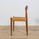 Mid Century Dining Chairs by Arne Hovmand-Olsen for Mogens Kold, 1960s, Den