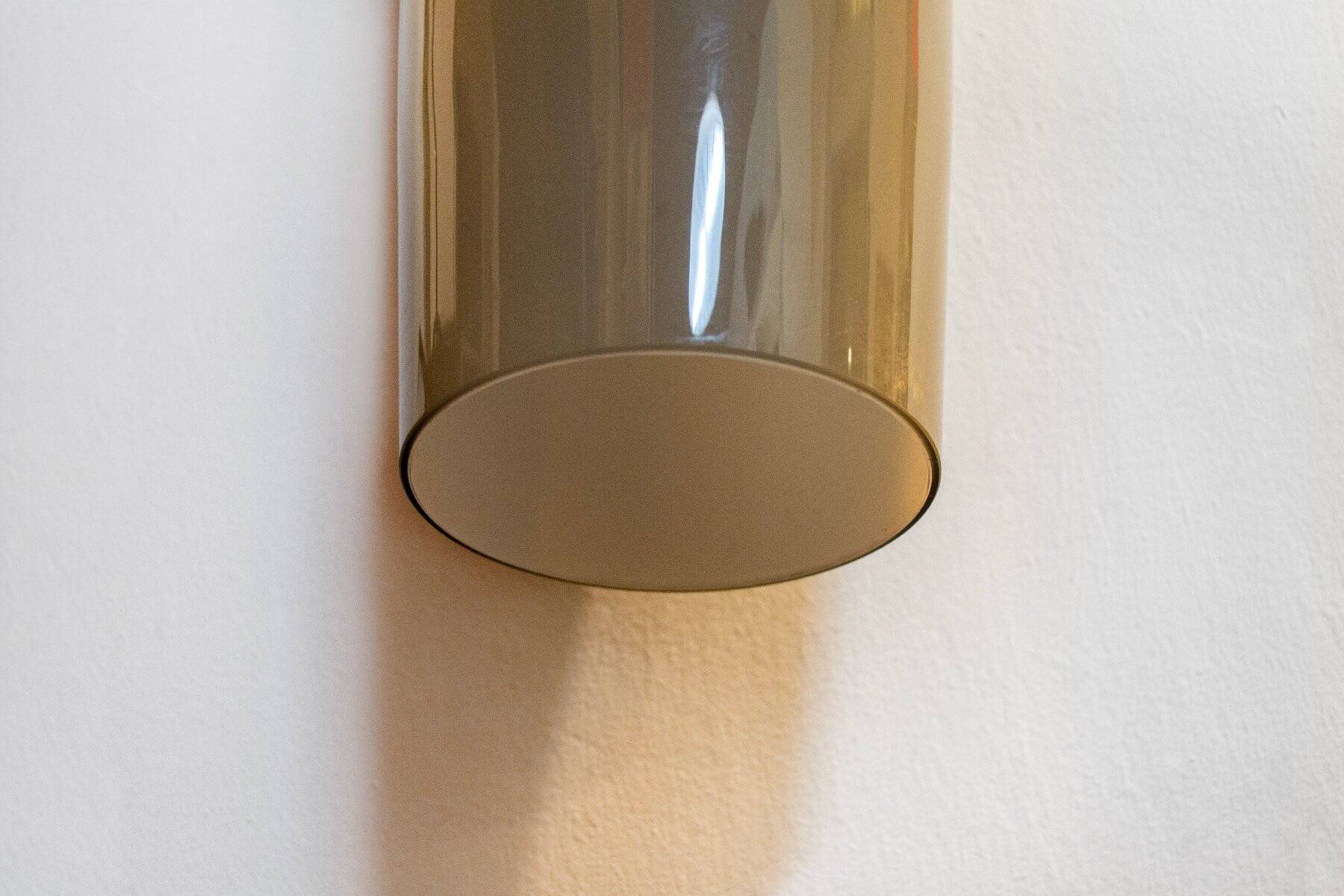 Murano glass pendant lamp by Alessandro Pianon for Vistosi, Italy, 1960s.