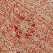 Geometric handmade oushak rug 226x121cm