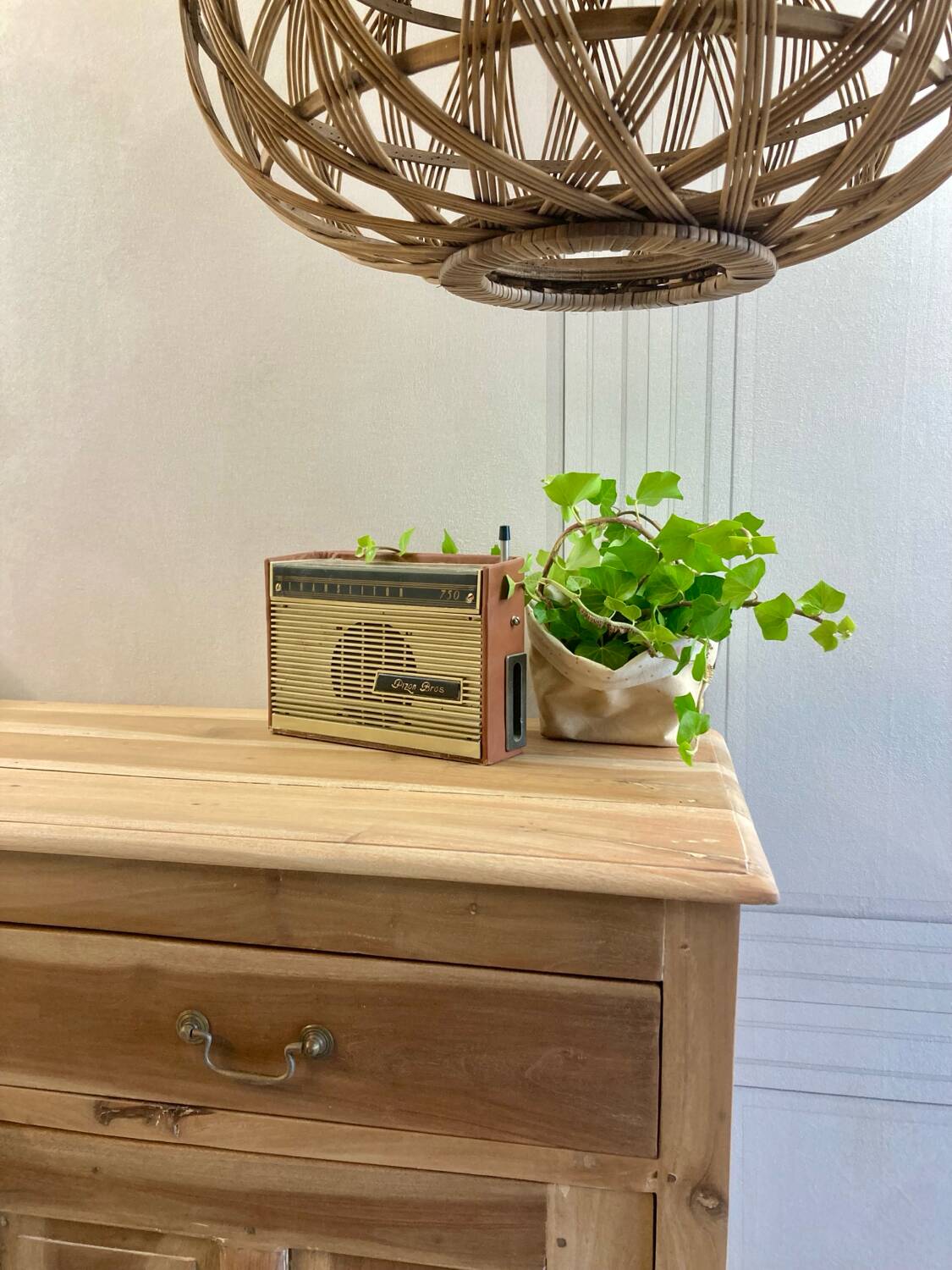 Buffet de campagne vintage
