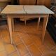 Scandinavian table with a system