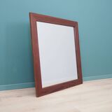 Mirror in mahogany frame, Danish design, 1970s, production: Denmark