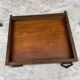 Small table, occasional desk in solid wood with 1 drawer.