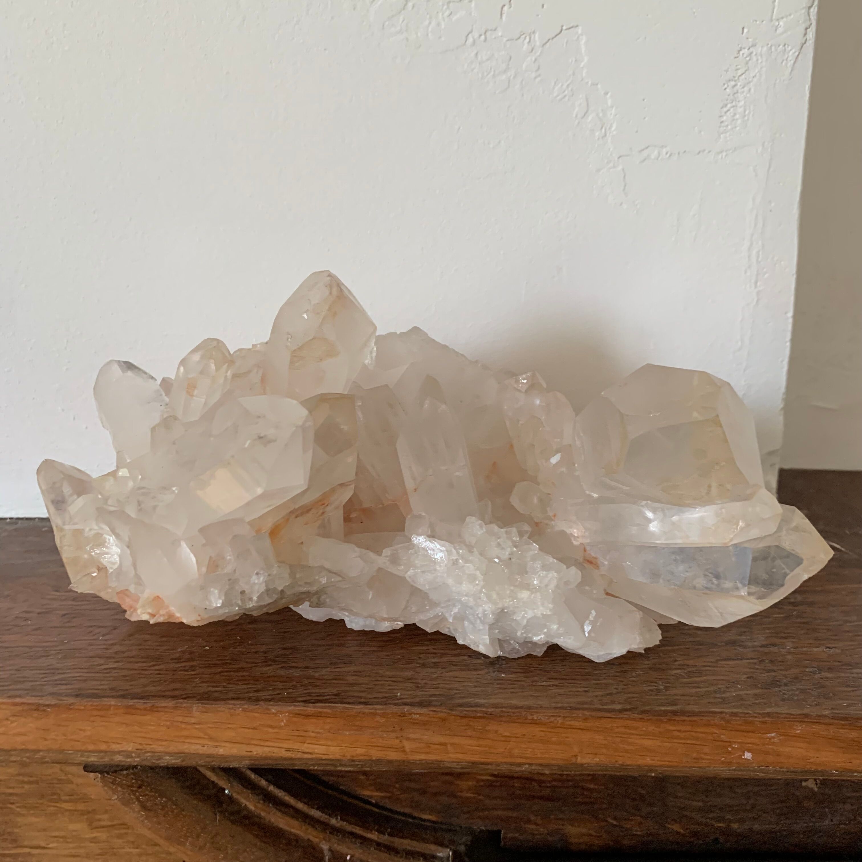 Géode de cristal de roche 24 cm