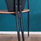 Set of 4 Postmodern Dining Chairs, 1980's.