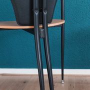 Set of 4 Postmodern Dining Chairs, 1980's.