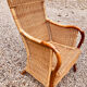 Rattan armchair