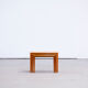 Scandinavian teak nesting coffee tables
